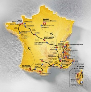 Parcours du Tour de France 2013