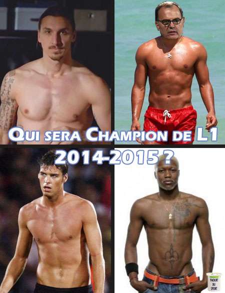 Le futur champion de Ligue 1 2014-2015 : Ibra ? Bielsa ? Gourcuff ? Cissé ?
